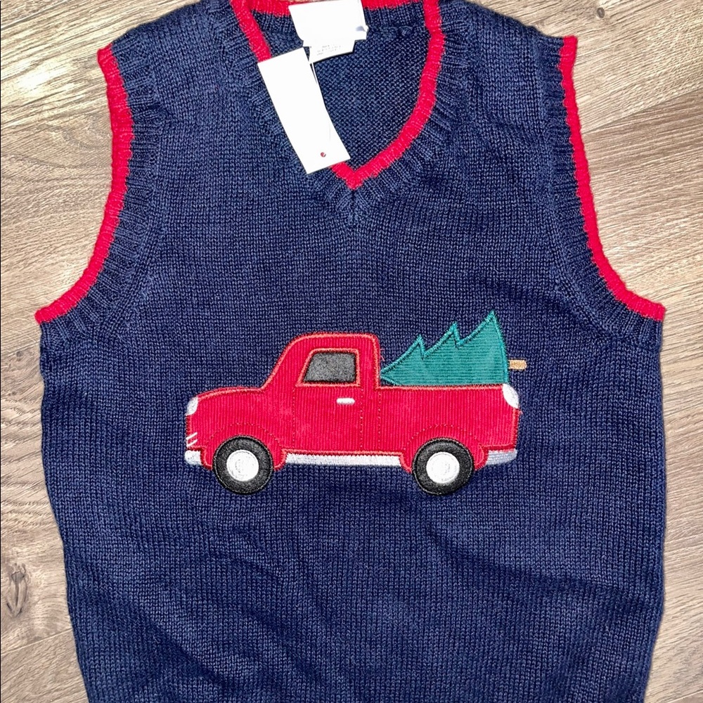 NWT JK Christmas vest